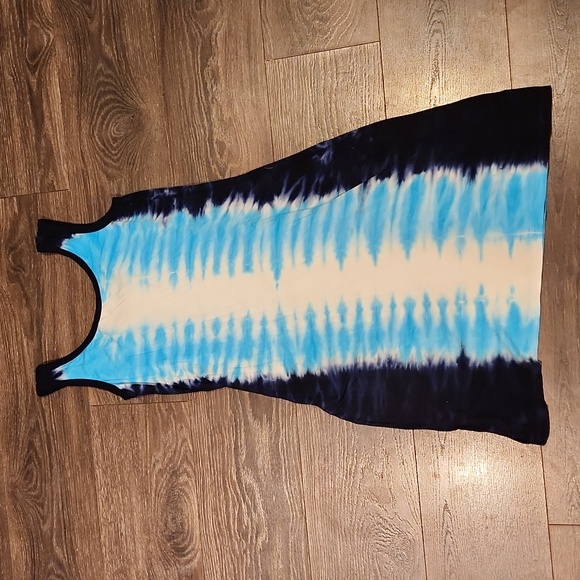 ❤️ CALVIN KLEIN TIE DYE TANK JERSEY DRESS, 8 - Picture 10 of 10